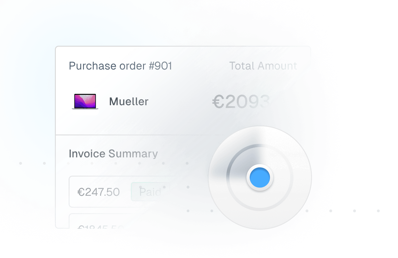 Track your purchases with one single click Track Purchases